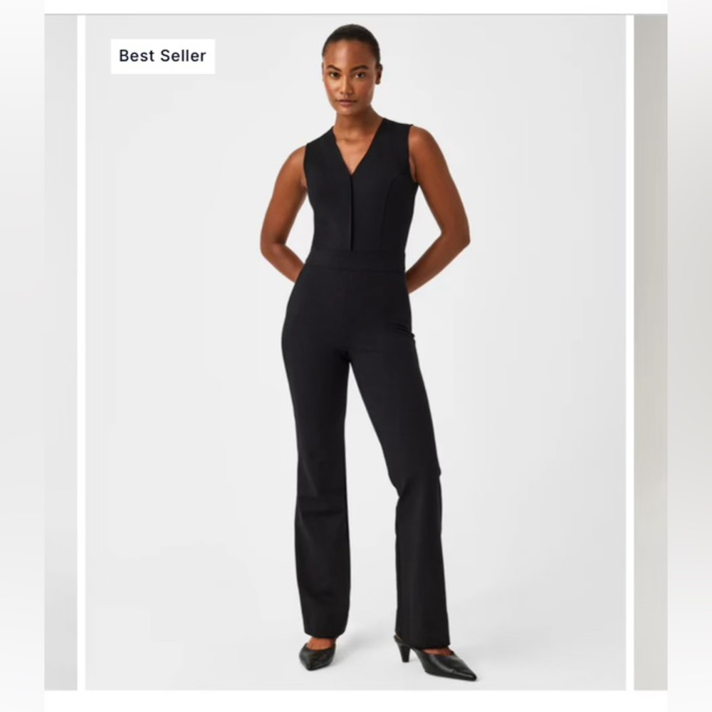 NWT Spanx, perfect jumpsuit, black, XL Petite